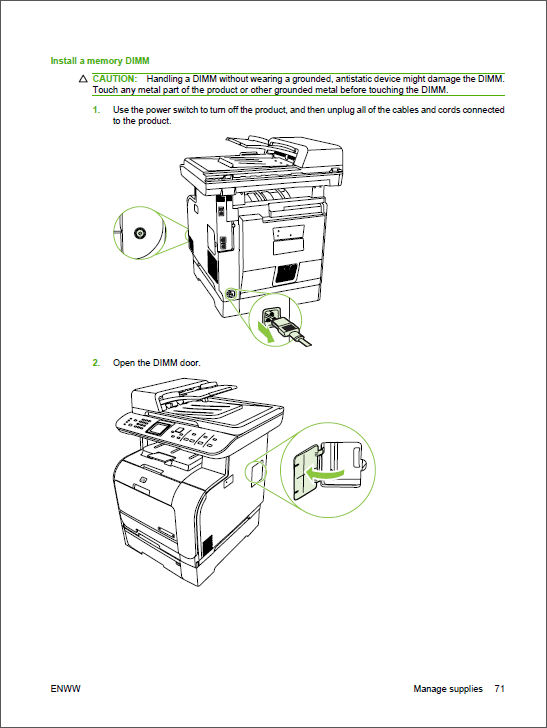 HP Color LaserJet CM2320 MFP Service Manual-2